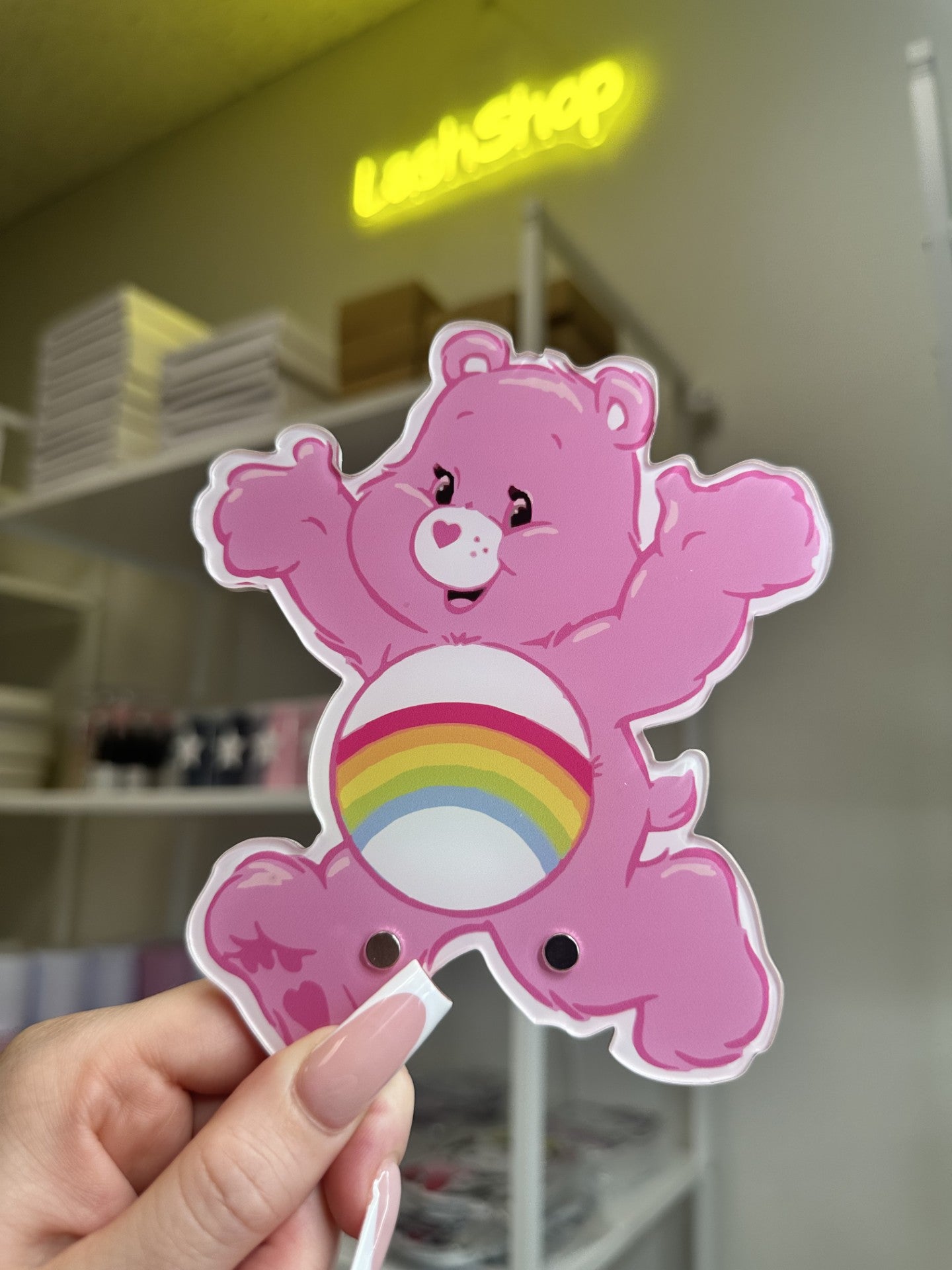 Blue,Pink and Purple Care Bear